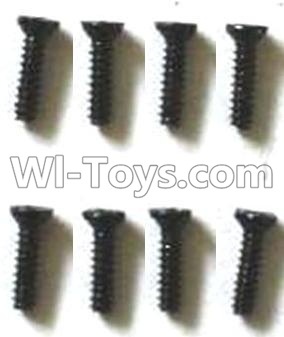 Subotech BG1510B Parts-WLS033 Countersunk head screws(8pcs)-M1.4X6,Subotech BG1510B RC Car Spare parts Accessories,1:24 4WD BG1510B RC Racing Car parts,High Speed Drifting Buggy Parts