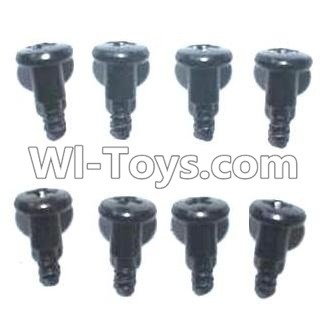 Subotech BG1510C WLS023 Steps screws(8pcs)-M2.7X6.5,Subotech BG1510C RC Car Spare parts Accessories,1:24 4WD BG1510C RC Racing Car parts,High Speed Drifting Buggy Parts