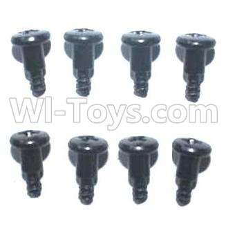 Subotech BG1510D WLS023 Steps screws(8pcs)-M2.7X6.5,Subotech BG1510D RC Car Spare parts Accessories,1:24 4WD BG1510D RC Racing Car parts,High Speed Drifting Buggy Parts