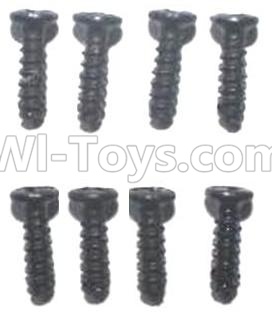 Subotech BG1510D WLS026 Pan head screws(8pcs)-M2.7X7,Subotech BG1510D RC Car Spare parts Accessories,1:24 4WD BG1510D RC Racing Car parts,High Speed Drifting Buggy Parts