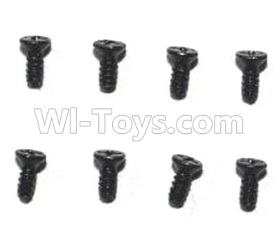 Subotech BG1510D WLS032 Countersunk head screws(8pcs)-M1.4X4,Subotech BG1510D RC Car Spare parts Accessories,1:24 4WD BG1510D RC Racing Car parts,High Speed Drifting Buggy Parts