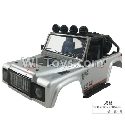 Subotech BG1511 CJ0031 Car canopy,Shell cover-Silver,Subotech BG1511 RC Car Spare parts Accessories,1:12 4WD BG1511A BG1511B BG1511C BG1511D RC Racing Car parts,High Speed Drifting Buggy Parts