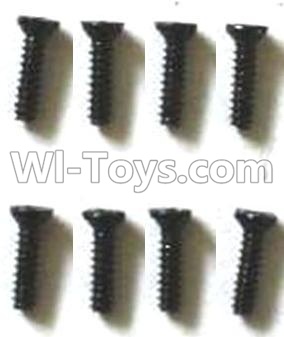 Subotech BG1511 WLS033 Countersunk head screws(8pcs)-M1.4X6,Subotech BG1511 RC Car Spare parts Accessories,1:12 4WD BG1511A BG1511B BG1511C BG1511D RC Racing Car parts,High Speed Drifting Buggy Parts