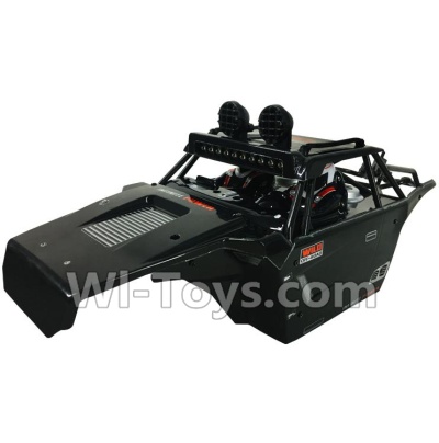 SuBotech BG1513 CJ0027 Car canopy,Shell cover Assembly(1pcs)-Black,Subotech BG1513 RC Car Spare parts Accessories,1:12 4WD BG1513 RC Racing Car parts,High Speed Drifting Buggy Parts