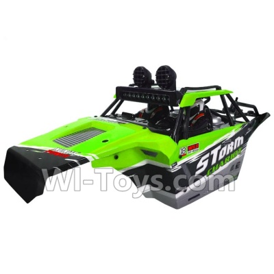 SuBotech BG1513 CJ0027 Car canopy,Shell cover Assembly(1pcs)-Green,Subotech BG1513 RC Car Spare parts Accessories,1:12 4WD BG1513 RC Racing Car parts,High Speed Drifting Buggy Parts