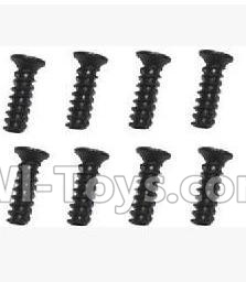 SuBotech BG1513 WLS010 Flat Head M2.6X10KB,Subotech BG1513 RC Car Spare parts Accessories,1:12 4WD BG1513 RC Racing Car parts,High Speed Drifting Buggy Parts