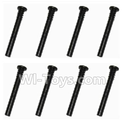 SuBotech BG1513 WLS015 Half Tooth Screws(8pcs)-M3X24,Subotech BG1513 RC Car Spare parts Accessories,1:12 4WD BG1513 RC Racing Car parts,High Speed Drifting Buggy Parts