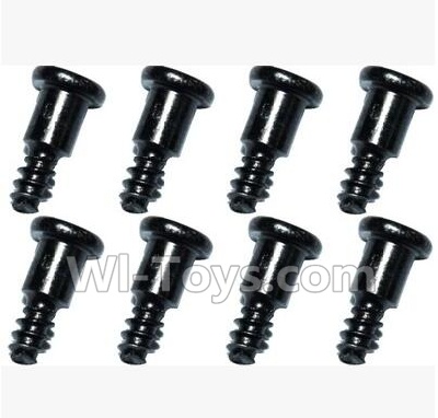 SuBotech BG1513 WLS019 T-Head Step screws(8pcs)-3.0X10PB,Subotech BG1513 RC Car Spare parts Accessories,1:12 4WD BG1513 RC Racing Car parts,High Speed Drifting Buggy Parts
