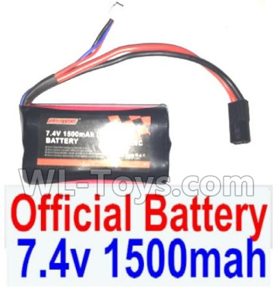 Subotch BG1515 Parts-75-01 DZDC01 7.4V 1500MAH Battery,18650 Battery(1pcs),Subotech BG1515 RC Car Spare parts Accessories,1:12 4WD BG1515 RC Racing Car parts,High Speed Drifting Buggy Parts