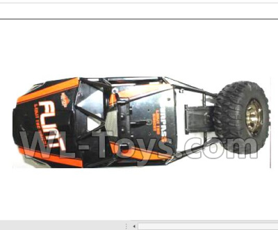 Subotch BG1515 Parts-89 CJ0039 Car shell assembly,Subotech BG1515 RC Car Spare parts Accessories,1:12 4WD BG1515 RC Racing Car parts,High Speed Drifting Buggy Parts