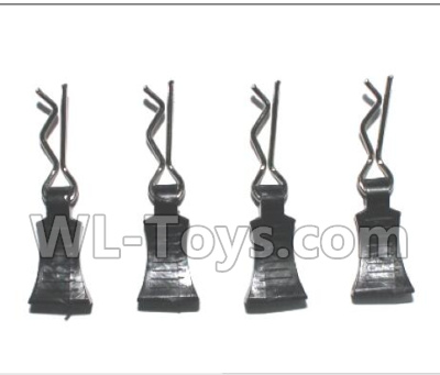 Subotch BG1515 Parts-94-06 WTZ034 R-Shape lock(4pcs),Subotech BG1515 RC Car Spare parts Accessories,1:12 4WD BG1515 RC Racing Car parts,High Speed Drifting Buggy Parts