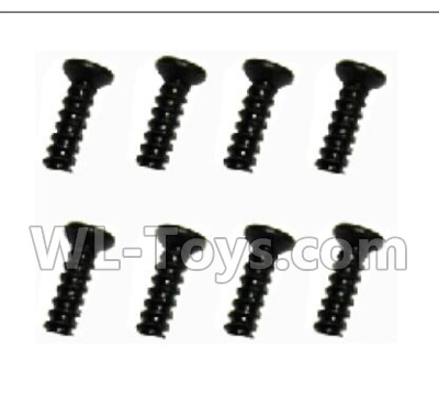 Subotch BG1515 Parts-95-01 WLS002 Countersunk head screws(2X7KB)-8pcs,Subotech BG1515 RC Car Spare parts Accessories,1:12 4WD BG1515 RC Racing Car parts,High Speed Drifting Buggy Parts