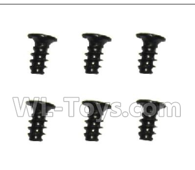 Subotch BG1515 Parts-95-02 WLS006 Flat head screws(2.6X5KB)-8pcs,Subotech BG1515 RC Car Spare parts Accessories,1:12 4WD BG1515 RC Racing Car parts,High Speed Drifting Buggy Parts