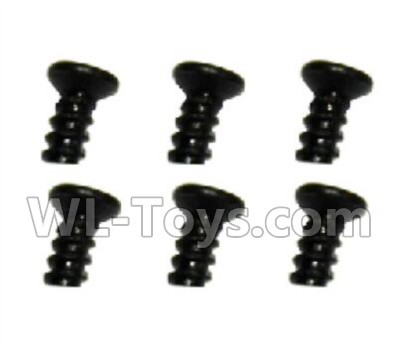 Subotch BG1515 Parts-95-05 WLS005 Countersunk head screws(2.6X5KB)-8pcs,Subotech BG1515 RC Car Spare parts Accessories,1:12 4WD BG1515 RC Racing Car parts,High Speed Drifting Buggy Parts