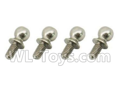 Subotch BG1515 Parts-95-07 WLS018 4.8X12 Bal Head screw(4pcs),Subotech BG1515 RC Car Spare parts Accessories,1:12 4WD BG1515 RC Racing Car parts,High Speed Drifting Buggy Parts