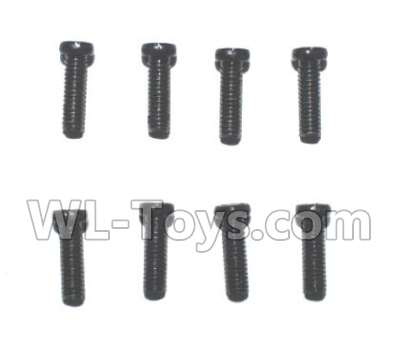 Subotch BG1515 Parts-95-15 WLS046 Mechanical screw (2.5X8PM)-8pcs,Subotech BG1515 RC Car Spare parts Accessories,1:12 4WD BG1515 RC Racing Car parts,High Speed Drifting Buggy Parts