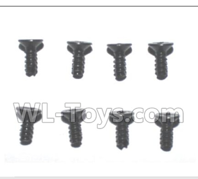 Subotch BG1515 Parts-95-22 WLS053 Countersunk head screws(3X8KB)-8pcs,Subotech BG1515 RC Car Spare parts Accessories,1:12 4WD BG1515 RC Racing Car parts,High Speed Drifting Buggy Parts