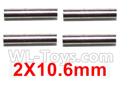 Subotch BG1515 Parts-96-14 WTZ020 Bone cup connecting shaft-2X10.6mm(4pcs),Subotech BG1515 RC Car Spare parts Accessories,1:12 4WD BG1515 RC Racing Car parts,High Speed Drifting Buggy Parts