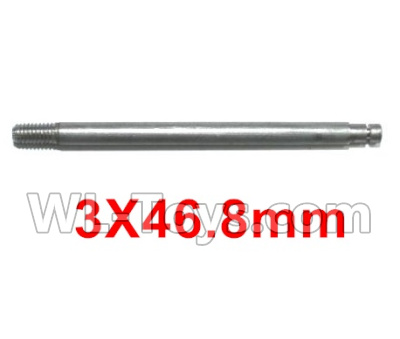 Subotch BG1515 Parts-96-19 WTZ026 Shock-absorbing shaft-3X46.8mm,Subotech BG1515 RC Car Spare parts Accessories,1:12 4WD BG1515 RC Racing Car parts,High Speed Drifting Buggy Parts