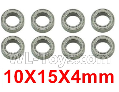 Subotch BG1515 Parts-96-29 WZC003 Ball Bearing(8pcs)-10X15X4mm,Subotech BG1515 RC Car Spare parts Accessories,1:12 4WD BG1515 RC Racing Car parts,High Speed Drifting Buggy Parts