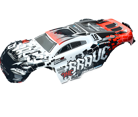 SuBotech BG1518 Car canopy,Sheel cover-White,Subotech BG1518 RC Car Spare parts Accessories,1:12 4WD BG1518 RC Racing Car parts,High Speed Drifting Buggy Parts