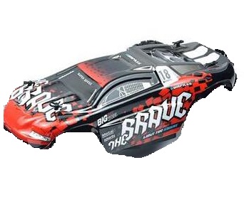 SuBotech BG1518 Car canopy,Sheel cover-Red,Subotech BG1518 RC Car Spare parts Accessories,1:12 4WD BG1518 RC Racing Car parts,High Speed Drifting Buggy Parts