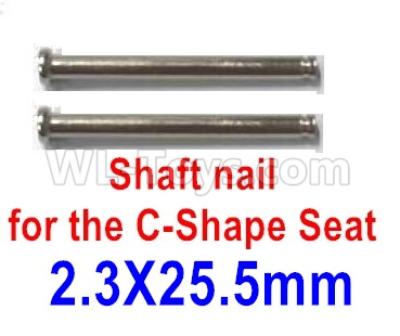 Subotech BG1520 Shaft nail for the C-Shape Seat(2pcs)-WTD003