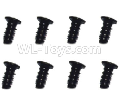 Subotech BG1520 screws-2.3x5 flat head screws(8pcs)-WLS040
