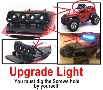 Subotech BG1520 Upgrade Light. Upgrade Led light unit. You must dig the screws hole by yourself.