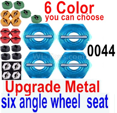Subotech BG1520 Upgrade Metal Combination device, six angle wheel seat.4pcs. 6 Color you can choose.
