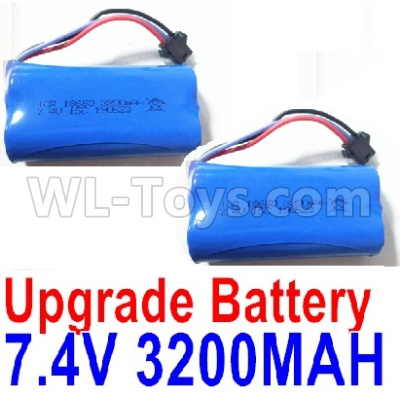 Subotech BG1521 Upgrade Battery Parts-Upgrade 7.4V 3200mah Battery(2pcs)