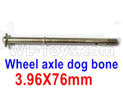 Subotech BG1521 Parts-Wheel axle dog bone-3.96X76mm-WTZ045
