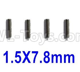 Subotech BG1521 Parts-optical axis(4pcs)-1.5X7.8mm-WTZ018