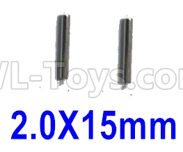 Subotech BG1521 Parts-optical axis(2pcs)-2.0X15mm-WTZ035