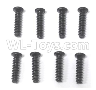Subotech BG1521 Parts-2.6X12KB countersunk head screws(8pcs)-WLS066