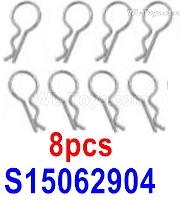 Subotech BG1525 R-Clips for the Body shell cover,Total 8pcs. S15062904