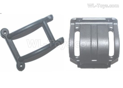 Subotech BG1525 Rear safety frame components. S15060201+204