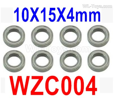 Subotech BG1525 Ball bearing. WZC004. The size is 10X15X4MM. Total 8pcs.
