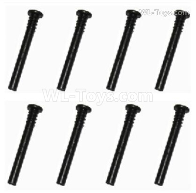 Subotech BG1525 Half Tooth Screws. WLS015. The size is M3X24. Total 8pcs.