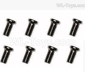 Subotech BG1525 Machine Screws. WLS016. The size is M3X6. Total 8pcs.