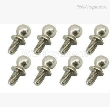 Subotech BG1525 Ball-Head Screws. WLS018. Total 8pcs.