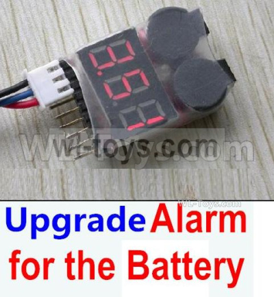 UDI RC Breaker 1601 Upgrade Alarm for the Battery,Can test whether your battery has enouth power. UDIRC Breaker 1601 Parts, UDI RC UD1601 1/16 Car Parts.