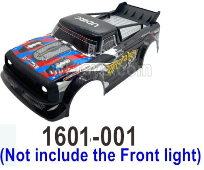 UDI RC Breaker 1601 Body shell Cover Green Color-1601-001.Not include the Front Light-302X45X90mm. UDIRC Breaker 1601 Parts, UDI RC UD1601 1/16 Car Parts.