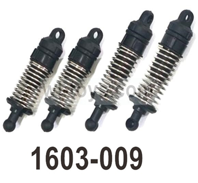 UDI RC Breaker 1601 Shock Absorber Damper.1601-009-Total 4 Set. UDIRC Breaker 1601 Parts, UDI RC UD1601 1/16 Car Parts.