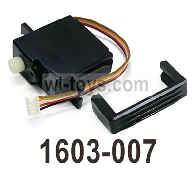 UDI RC Breaker 1601 Steering Servo and Servo Seat-1601-007. UDIRC Breaker 1601 Parts, UDI RC UD1601 1/16 Car Parts.