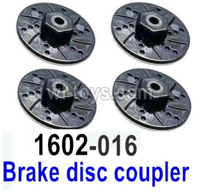 UDI RC 1602 Panther Brake disc coupler-1602-016-4 Set. UDI RC 1602 Panther Parts, UDIRC UD1602 1/16 Car Parts.