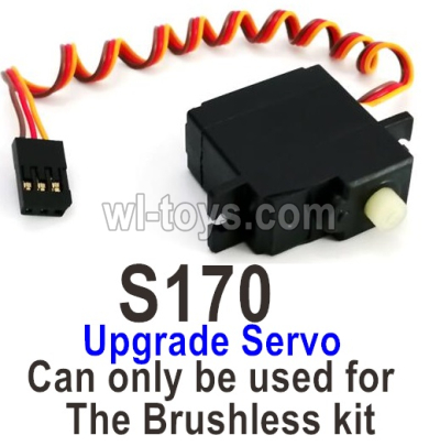 UDI RC 1602 Panther Upgrade Servo-S170. It can only be used for the Upgrade Brushless kit. UDI RC 1602 Panther Parts, UDIRC UD1602 1/16 Car Parts.