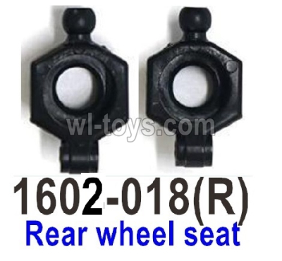 UDI RC 1602 Panther Rear wheel seat assembly-1602-018(R)-2pcs. UDI RC 1602 Panther Parts, UDIRC UD1602 1/16 Car Parts.