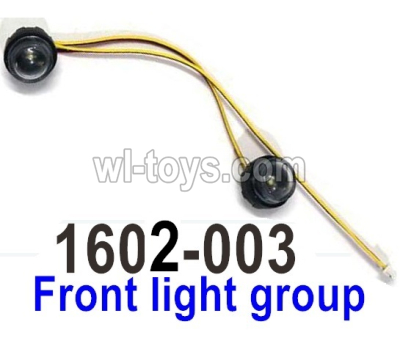 UDI RC 1602 Panther Front light group-1602-003. UDI RC 1602 Panther Parts, UDIRC UD1602 1/16 Car Parts.