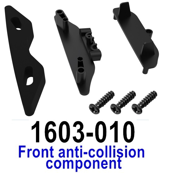 UDIRC 1603 Parts Front anti-collision component.The kit number is 1603-010, UDIRC 1/16 RC Rally Car Replacement Accesories.